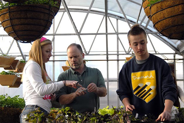 Mount Si horticulture teacher Nick Kurka