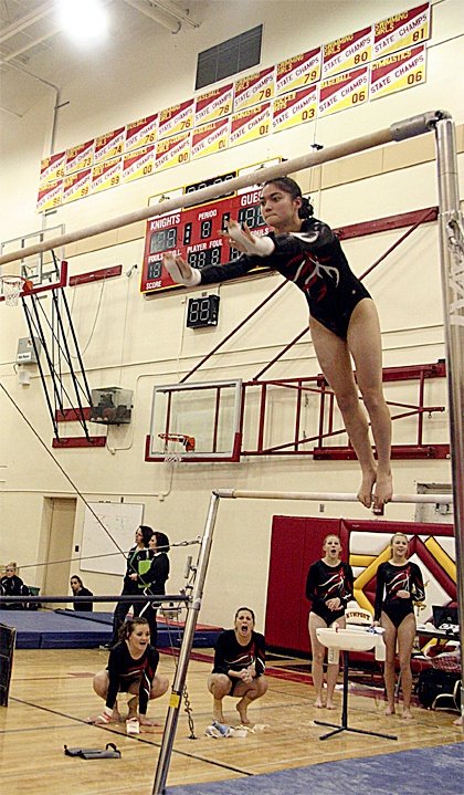 Mount Si gymnastics stuns Newport on their home floor to open