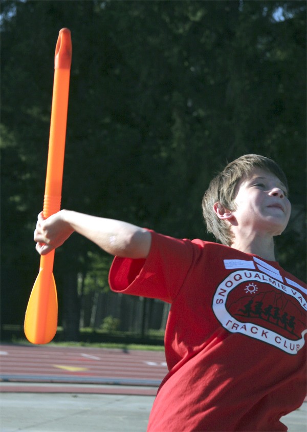 Snoqualmie Valley Track Club member Mitchell Saunders