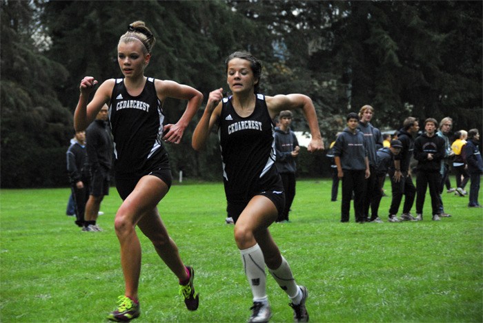 Slideshow | Fast times for Cedarcrest runners in special home cross country meet