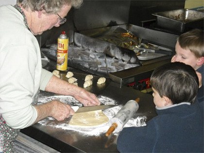 As baker Shirley Patterson shares her skills