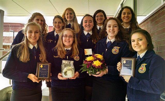 Cedarcrest’s FFA team