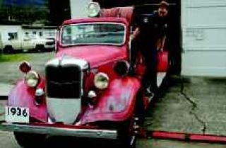 Fire department works to preserve engine