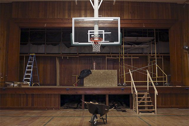 The gym at Si View Community Center will get a new floor and wall paneling