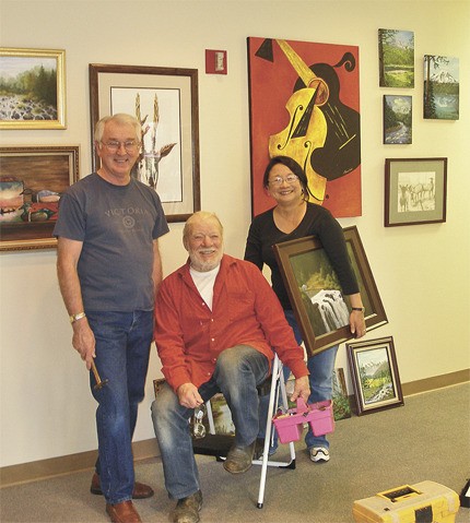 Snoqualmie Valley ARTS board members Dick Ryon