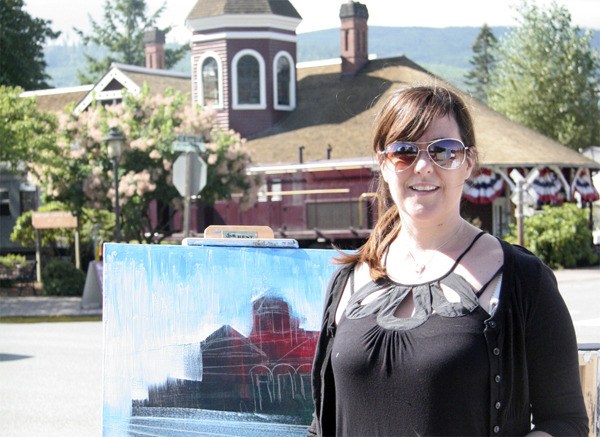 Painters of all skill levels are welcomed at the Snoqualmie Plein Air Paint Out