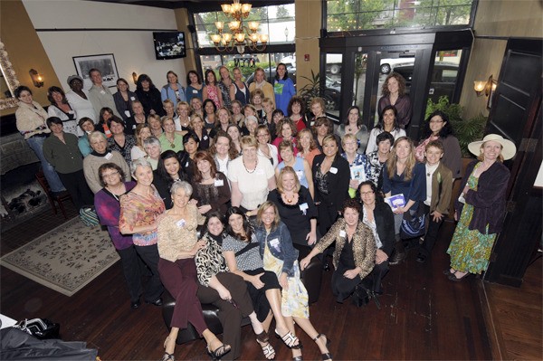 Members of Snoqualmie Valley Women in Business gather to celebrate their second anniversary.