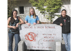 Among the best female athletes at Mount Si High School this past year