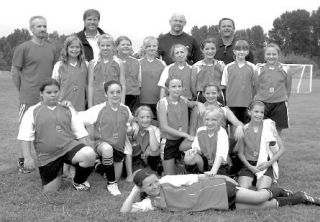 The North Benders Girls U-12 Soccer Team took second place in the 2008 Issaquah Soccer Tournament recently. They lost in the championship game to the Gold Hawks from Seattle. This pre-season tournament attracts recreational teams of all ages from the greater Seattle area. Pictured in the front row is Katelyn Stewart. Second row