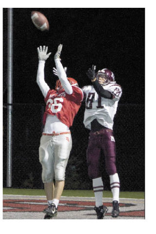 Mount Si’s Taylor Mitchell breaks up a play on the goal line during a Friday