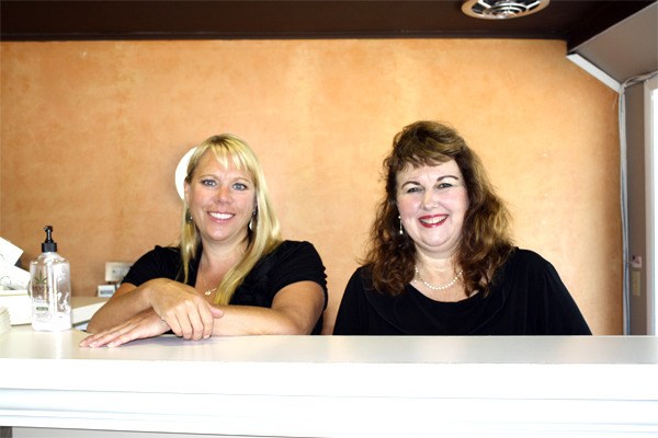 Bella Vita Salon and Spa staff including co-owners Angie Riley