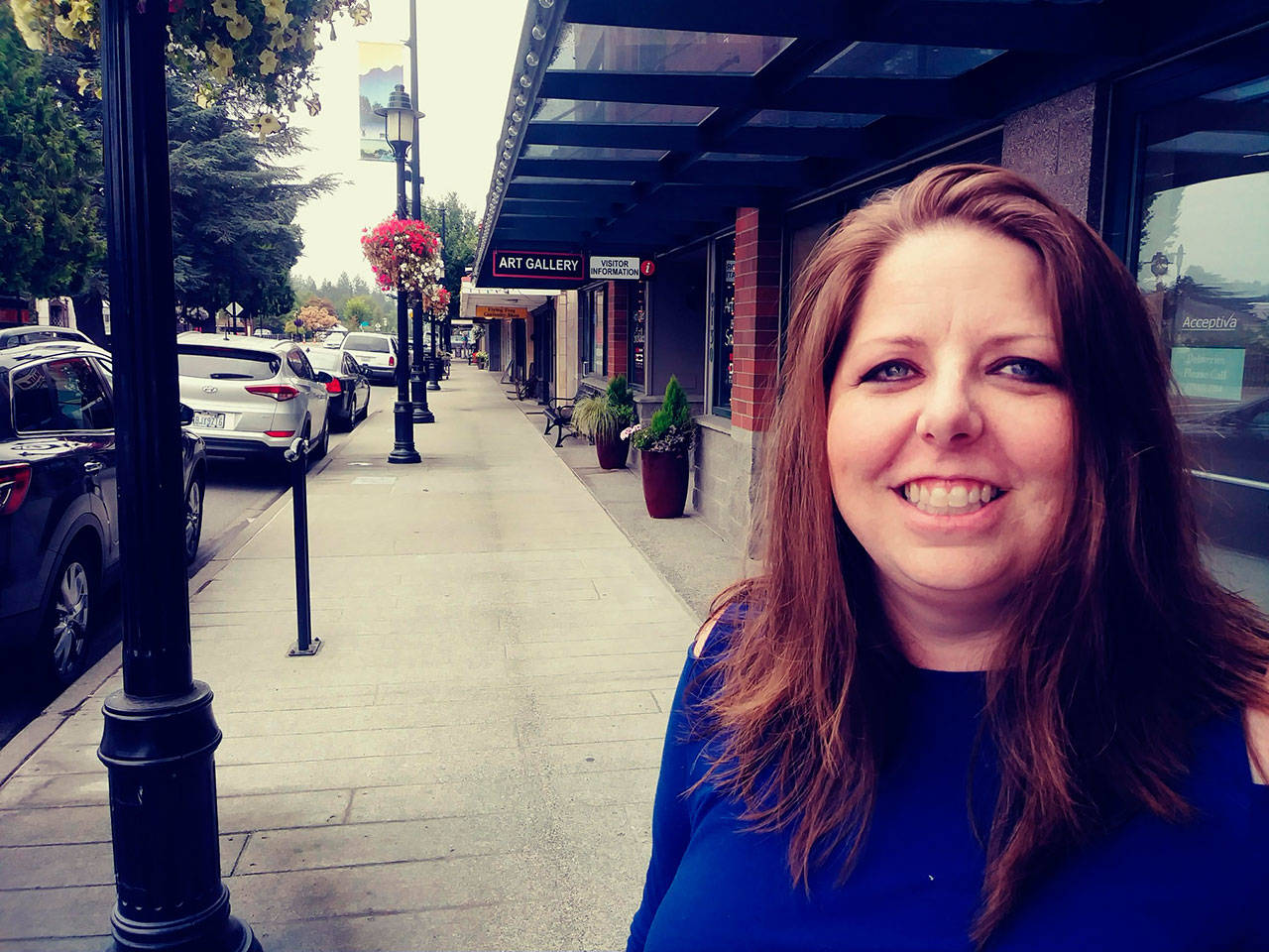 Kelly Coughlin became the new Snoqualmie Valley Chamber of Commerce director on July 23. Aaron Kunkler/staff photo