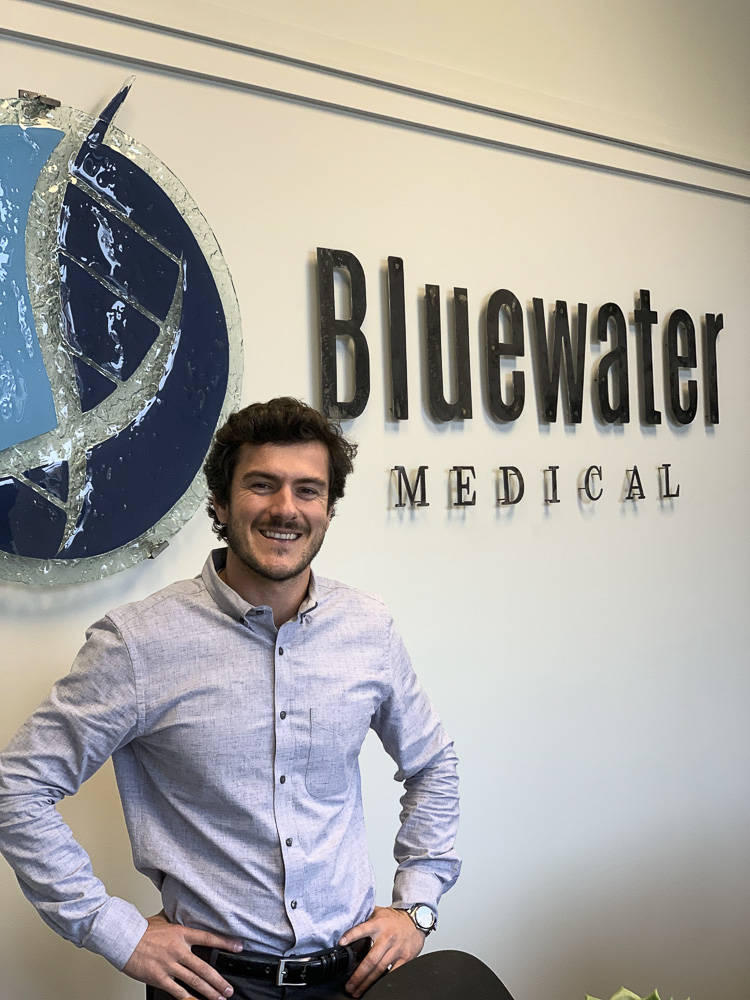 Courtesy photo                                Dr. James Stirrett at Bluewater Medical, his new business on Snoqualmie Ridge.