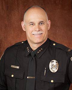 Chief Perry Phipps of the Snoqualmie Police Department. He has been an officer for 34 years.