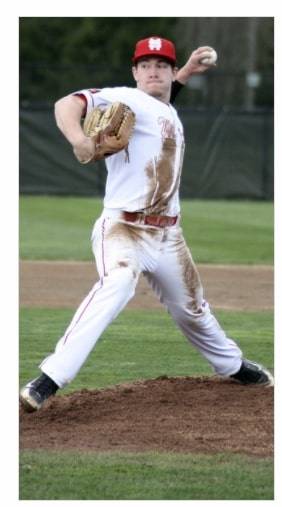 In this 2012 file photo, Mount Si High School’s Trevor Lane winds up for a pitch.