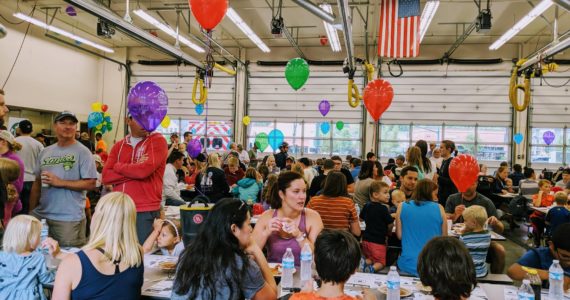 A previous pancake breakfast hosted by the Snoqualmie Fire Association. Courtesy Photo.