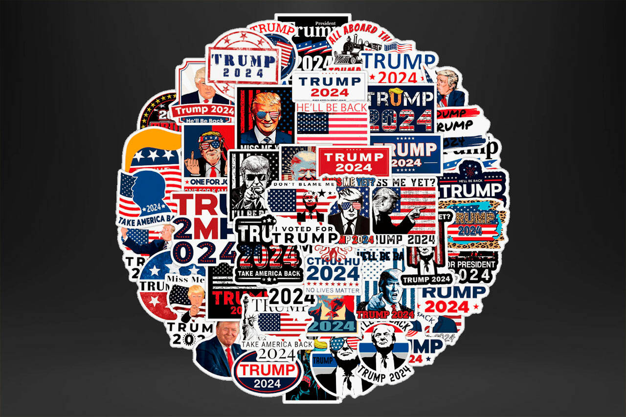 Trump 2024 Sticker Collection Reviews Legit President Trump Stickers