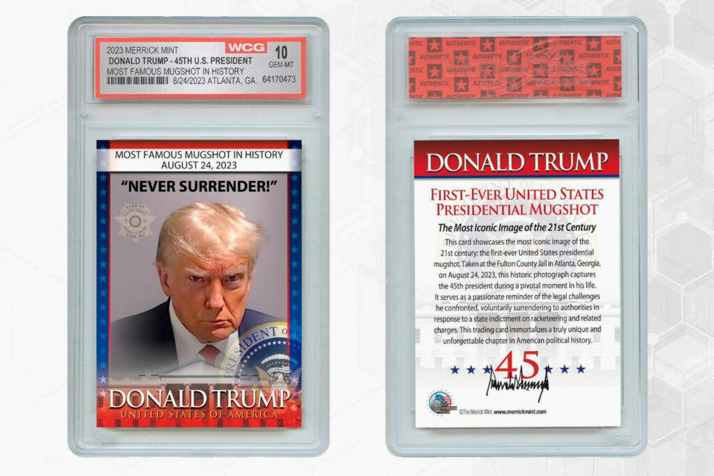 Trump Mugshot Collectible Trading Card Review - Proud Patriots Limited ...