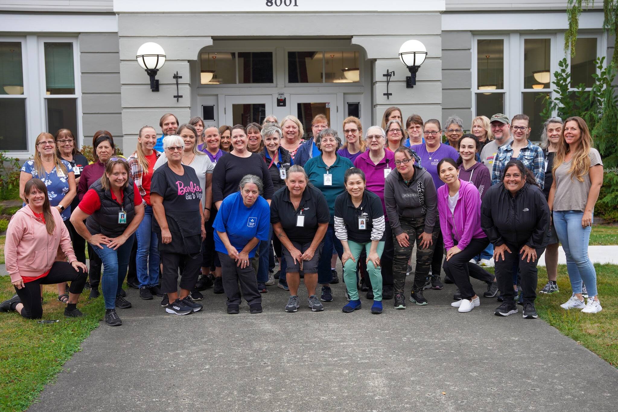 The Snoqualmie Valley School District celebrated the team behind their school program on School Lunch Hero Day on May 3. Photo courtesy of the Snoqualmie Valley School District