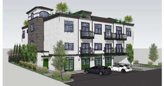 A rendering of the future housing development. (Photo courtesy of the city of Snoqualmie)