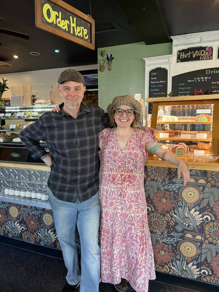 Hartwood Cafe and Bakery owners Damon and Traci Knight. Photo courtesy of Hartwood Cafe