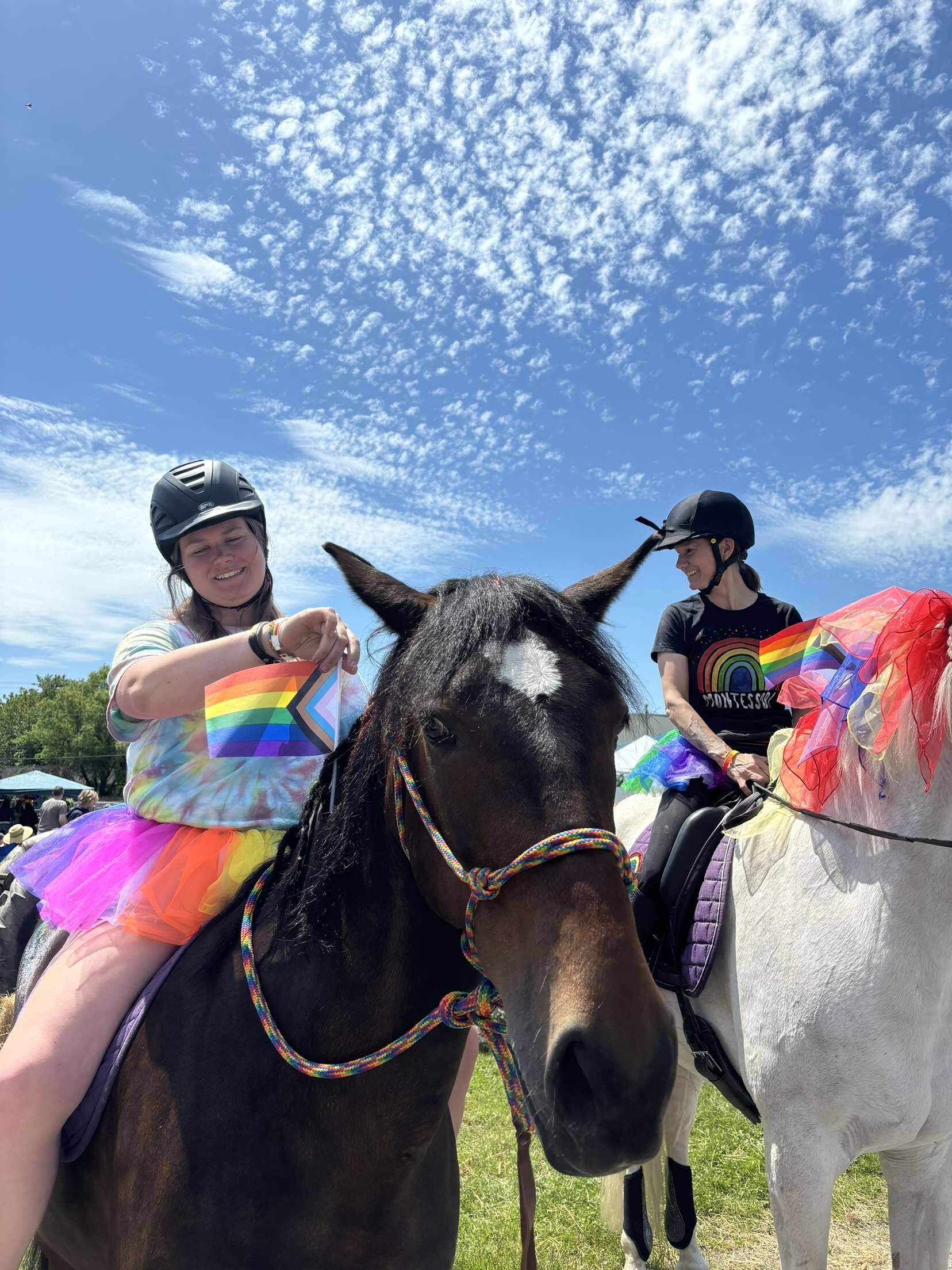 Snovalley Pride hosted its second annual Pride Picnic at Tolt Commons in Carnation on Sunday, June 9. Photo courtesy of Benjamin Floyd