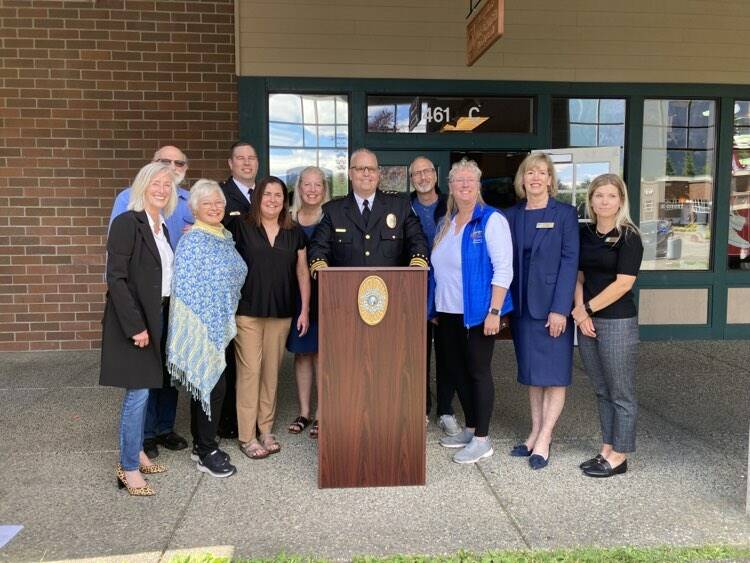 Police department opens substation at North Bend Outlet Mall 