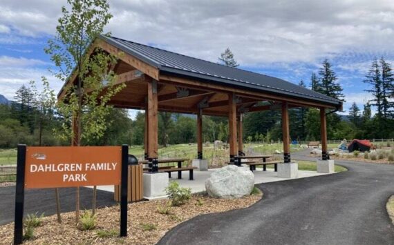 Dahlgren Family Park is at 44000 SE North Bend Way, across the Snoqualmie Valley Trail from Tanner Landing Park. (Photo by Mallory Kruml/Valley Record)