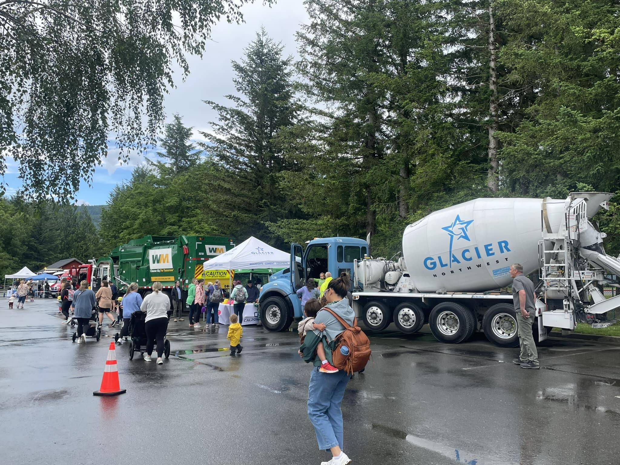 Scenes from Big Truck Day in Snoqualmie. (Photos courtesy of the city of Snoqualmie)