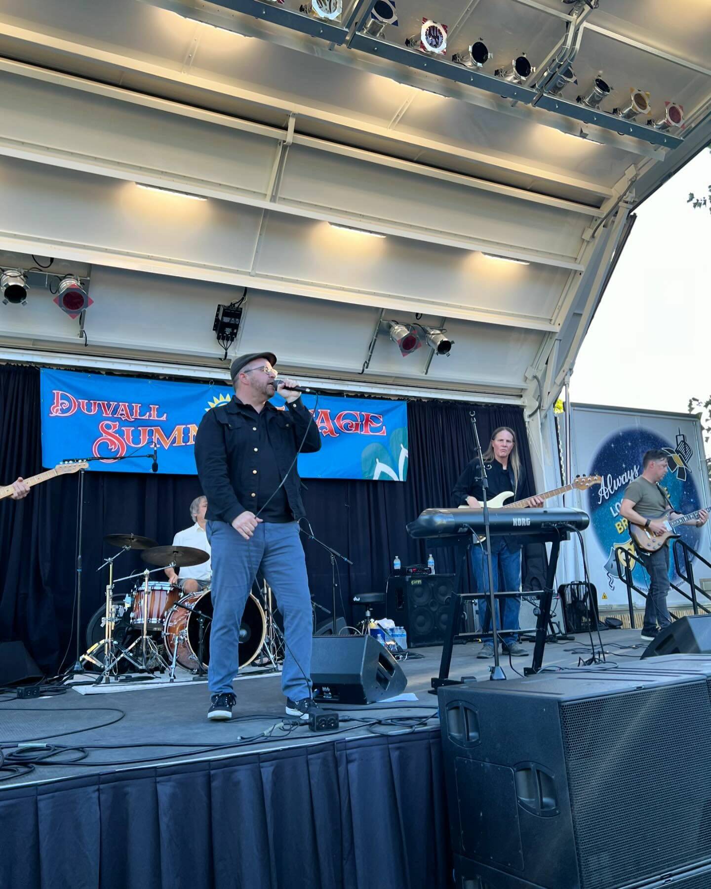 Duvall’s outdoor summer concert series is SummerStage 2024. The last concert of the series is scheduled for Aug. 14 from 7 p.m. to 8:30 p.m. Guests are encouraged to bring blankets, chairs and picnic food to the event. Photo courtesy of the city of Duvall