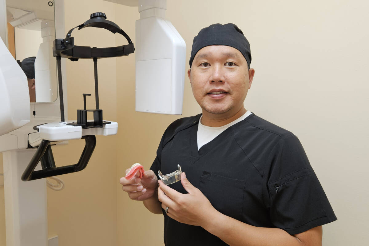 Dr. Thomas Pham and his team offer denture technology that not only costs less than many treatments, it also provides dentures that can be more secure, more comfortable and easier to maintain. Courtesy Phan Family Dentistry