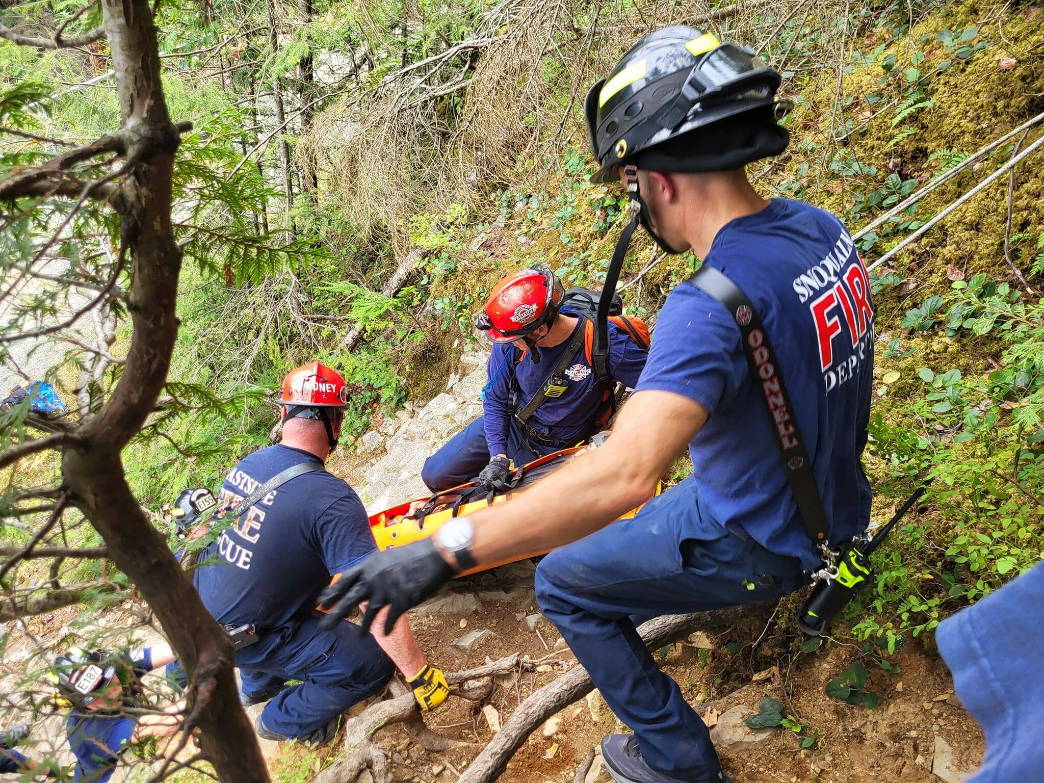 (Photos courtesy of Snoqualmie Fire Department and Emergency Management)