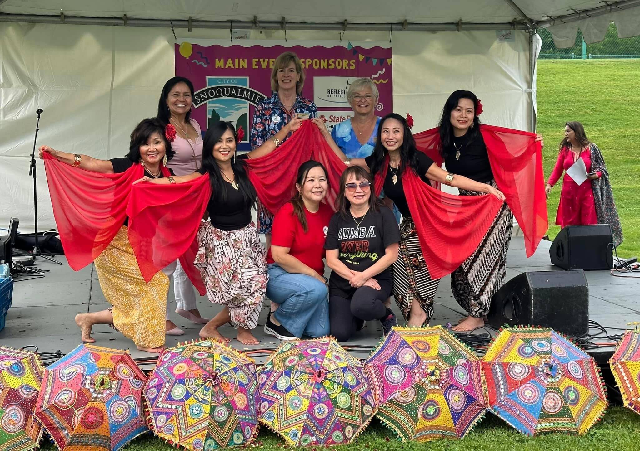 Scenes from the Snoqualmie International Community Block Party on Sept. 1. (Photo courtesy of the city of Snoqualmie)