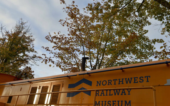 The Northwest Railway Museum in Snoqualmie will host its annual Halloween train rides throughout October. Learn more at trainmuseum.org. (Photo courtesy of Northwest Railway Museum)