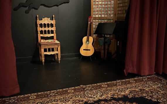 The stage at The Black Dog Arts Cafe. (Courtesy of The Black Dog)