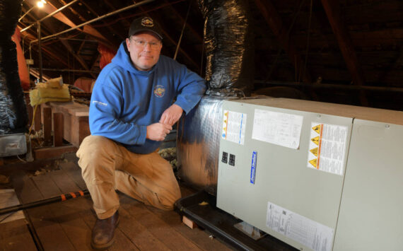 Scott Leibowitz, Owner of All Weather Heating, Air Conditioning & Refrigeration .  Photo courtesy of All Weather Heating.