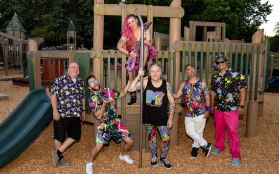 Catch local ’80s pop and rock cover band Jackie and the Holograms at Remlinger Farms on Jan. 11. Photo courtesy of Jackie and the Holograms